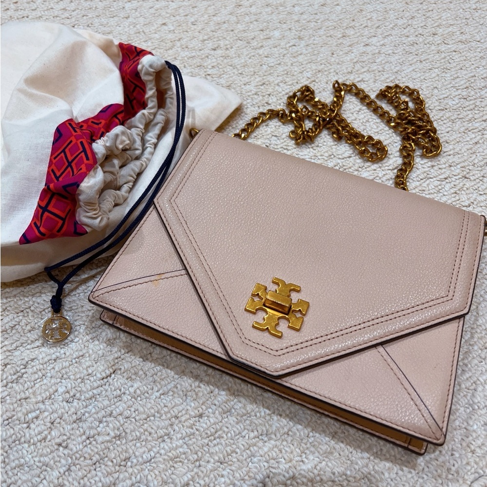 Tory Burch Beige Crossbody Bag